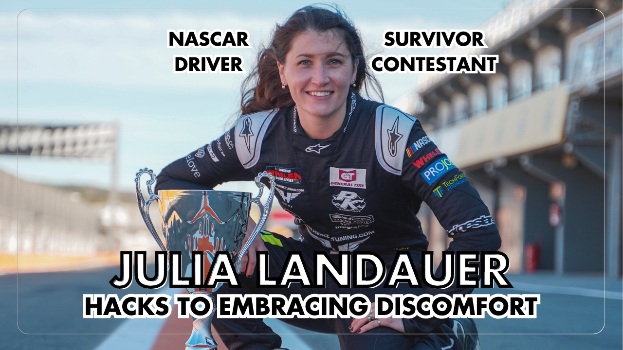 Julia Landauer Interview: Embrace Discomfort - Small Bits of Happiness